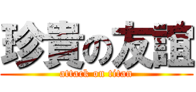 珍貴の友誼 (attack on titan)