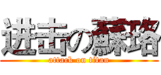 进击の蘇珞 (attack on titan)