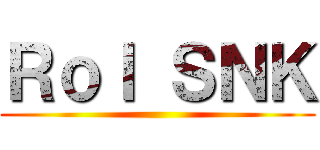 Ｒｏｌ ＳＮＫ ()