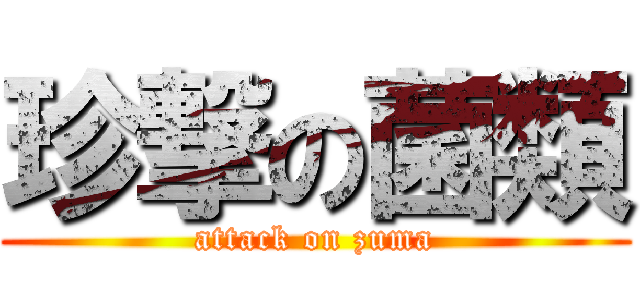 珍撃の菌類 (attack on zuma)