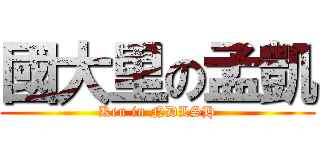 國大里の孟凱 (Ken in NDLSH)