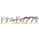 ドナルドのウワサ (donald no uwasa)