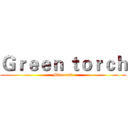 Ｇｒｅｅｎ ｔｏｒｃｈ (Minecraft)