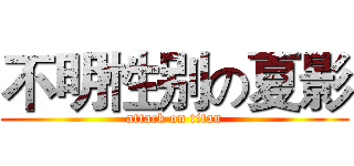 不明性别の夏影 (attack on titan)