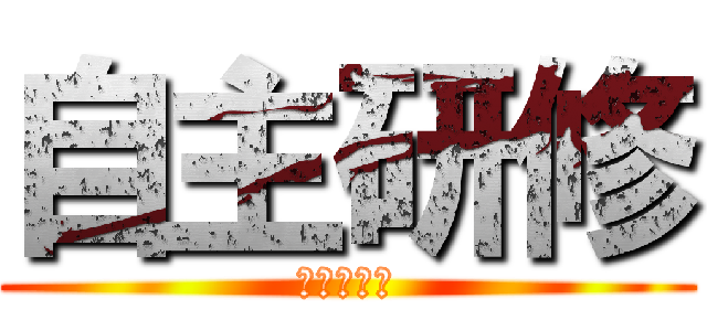 自主研修 (函館＆札幌)