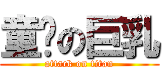 童颜の巨乳 (attack on titan)