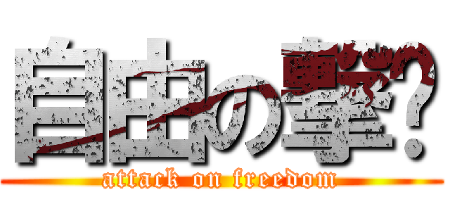 自由の撃击 (attack on freedom)
