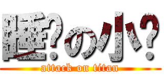 睡觉の小泽 (attack on titan)