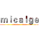 ｍｉｃａｌｇｅ (attack on titan)