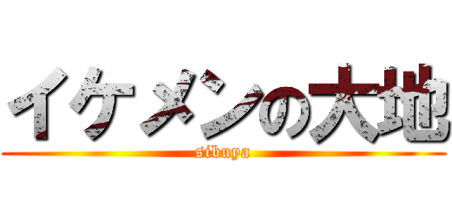 イケメンの大地 (sibuya)