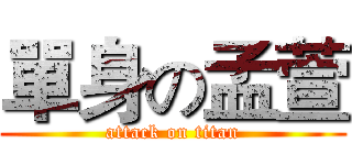 單身の孟萱 (attack on titan)
