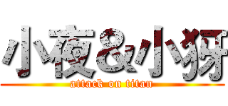小夜＆小犽 (attack on titan)