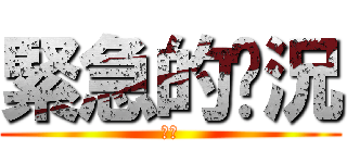 緊急的狀況 (私密)