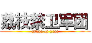 荔枝禁卫军团  (attack on titan)