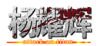 杨耀辉 (attack on titan)