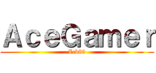 ＡｃｅＧａｍｅｒ (Zeb89)