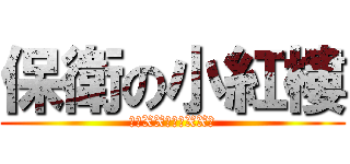 保衛の小紅樓 (想像XX！禁止XX！)