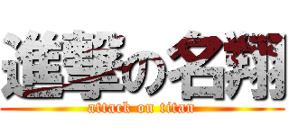 進撃の名翔 (attack on titan)