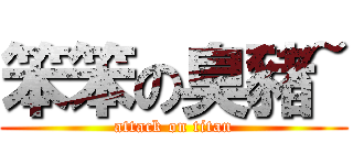 笨笨の臭豬~ (attack on titan)