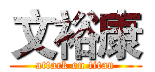 文裕康 (attack on titan)