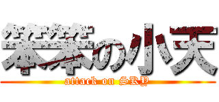 笨笨の小天 (attack on SKY)