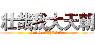 壮哉我大天朝 (I love CHINA)