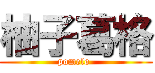 柚子葛格 (pomelo )