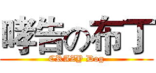 哮告の布丁 (CRAZY Dog)