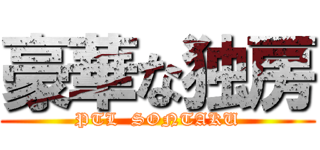 豪華な独房 (PTL  SONTAKU)