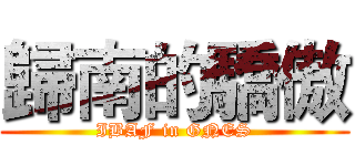 歸南的驕傲 (IBAF in GNES)