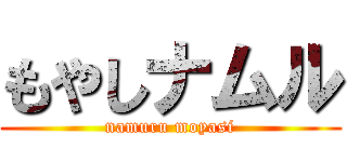もやしナムル (namuru moyasi)
