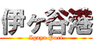 伊ヶ谷港 (Igaya Port)