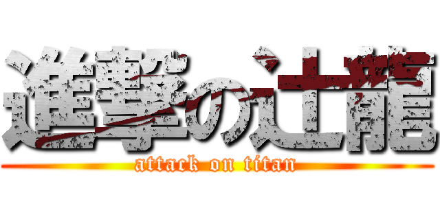進撃の辻龍 (attack on titan)