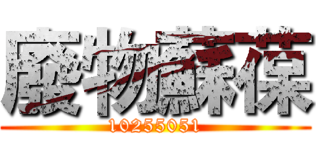 廢物蘇葆 (10255051)