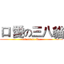 口 愛の三八貓 (cat cat so Q~)