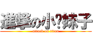 進撃の小噜妹子 (attack on titan)
