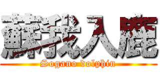 蘇我入鹿 (Sogano dolphin)