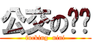 公交の妮妮 (fucking  nini)