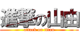 進撃の山由 (attack on titan)