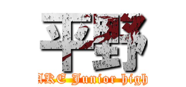 平野 (TOYOAKE Junior high school)