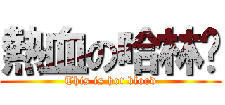 熱血の哈林趴 (This is hot blood)