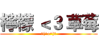 檸檬 ＜３ 草莓 (＼(^o^)／)