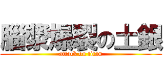 腦漿爆裂の土銀 (attack on titan)