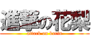 進撃の花梨 (attack on karin)