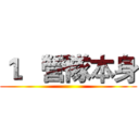 １．營隊本身 ()