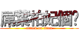 屌葉柏妃個閪 (attack on titan)