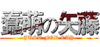 蠢萌の矢藤 (JUST FOR CAY)