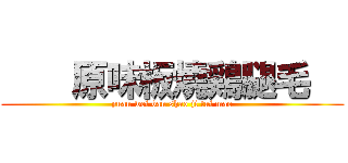     原味板燒鶏腿毛   (yuan wei ban shao ji tui mao)