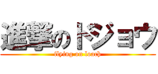 進撃のドジョウ (flying on loach)
