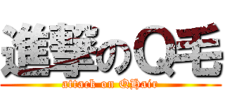 進撃のＱ毛 (attack on QHair)